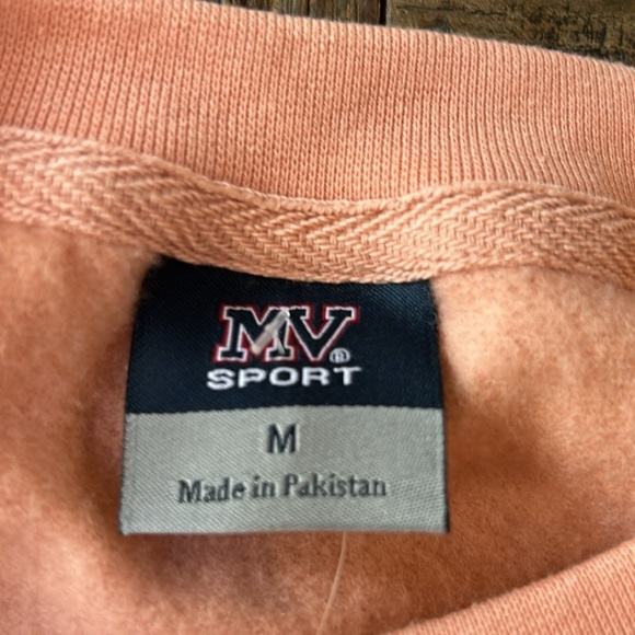 MV Sport Hawaii Creamsicle Crewneck Sweatshirt NWT Medium - Picture 3 of 6